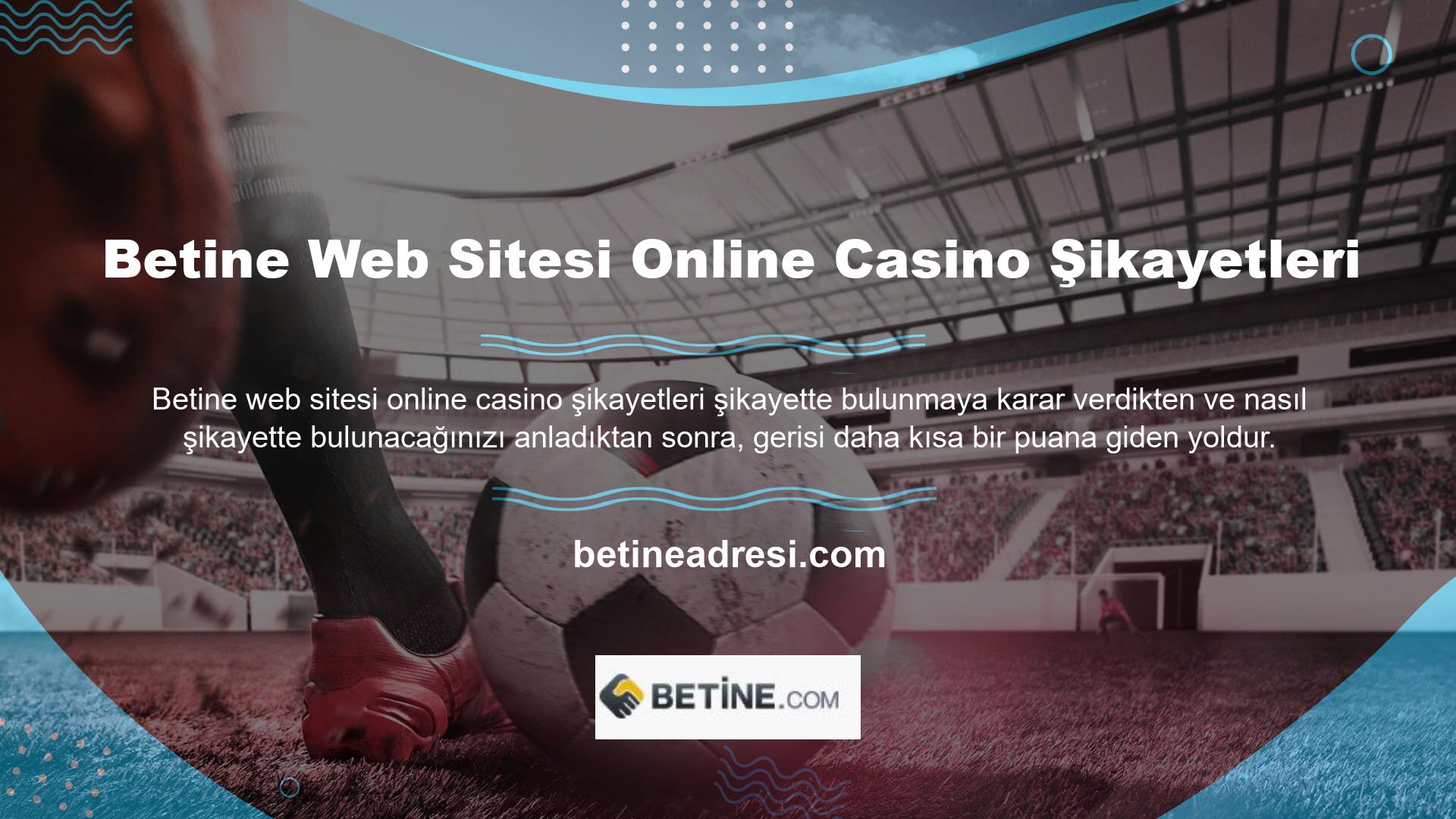 Çevrimiçi casino şikayetleri için ilk irtibat noktası her zaman web sitesinin destek hattı veya şikayet hattı olmalıdır